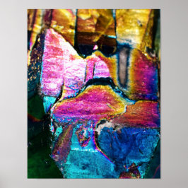 Regenbogen van steen poster