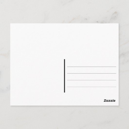 Regenbogen Weihnachtspostkarte Postkarte Briefkaart (Achterkant)