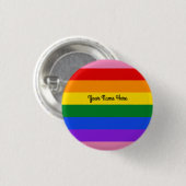 Regenboog #1 Button (Voorkant /achterkant)