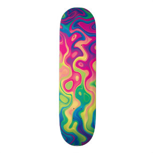 Regenboog 8 skateboard