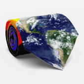 Regenboog, Aarde & Liefde U/plant & gelijkheid Stropdas (Opgerold)
