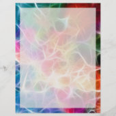 Regenboog Abstract 2 - 8,5" x 11" briefpapier (Voorkant)