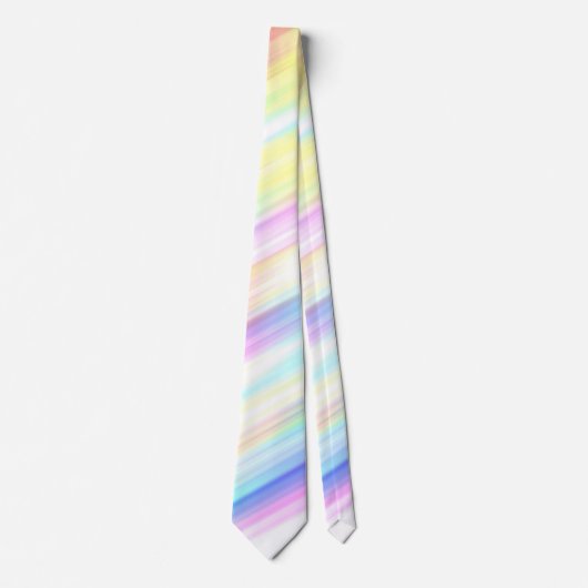 regenboog abstracte stropdas (Voorkant)