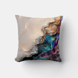 Regenboog Agate Kristal Kunst | Iriserende Marmer Kussen