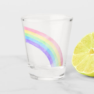 Regenboog Aquarel Shotglas Shot Glas