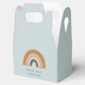 Regenboog Baby shower Dank u Bedankdoosjes (Geopend)