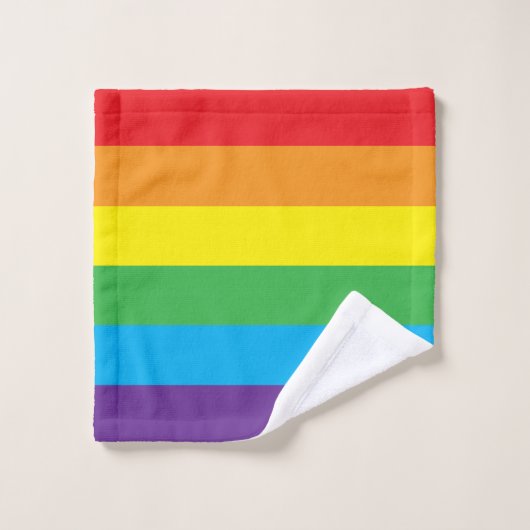 Regenboog Bad Handdoek (Wasdoekje)