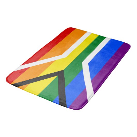 Regenboog Badmat (Gekanteld)