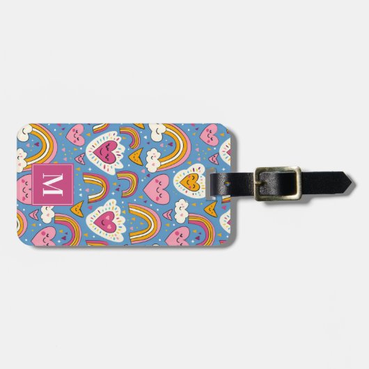 Regenboog Bagagelabel (Voorkant horizontaal)