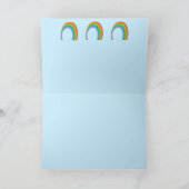 Regenboog bedankt kaarten (Binnen)