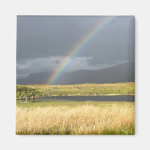 Regenboog bij Corrour Schotland Magneet