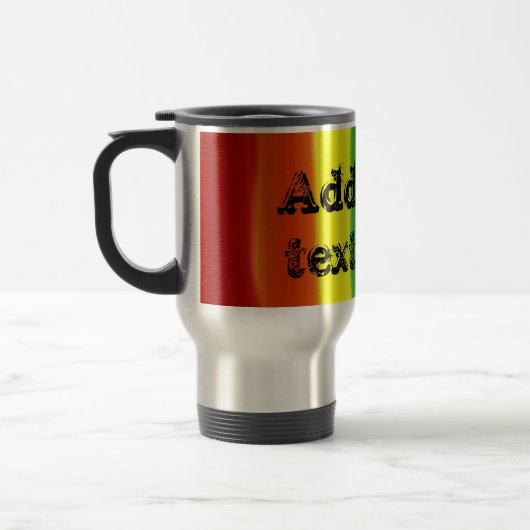 Regenboog blend mok (Links)