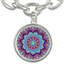 Regenboog Bloem Mandala Armband
