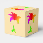 Regenboog Bloemen  Bedankdoosjes (Achterkant)