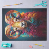 Regenboog Boho Ram Decoupage Tissuepapier (Craft)
