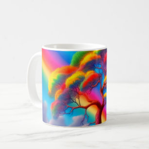 Regenboog Boom Koffiemok