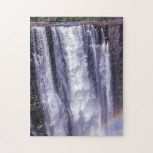Regenboog boven Victoriawatervallen - Zimbabwe, Af Legpuzzel