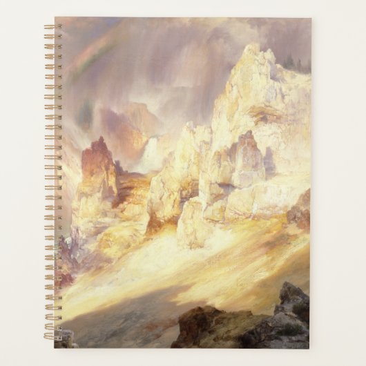 Regenboog boven Yellowstone, Moran 1900 Planner (Voorkant)
