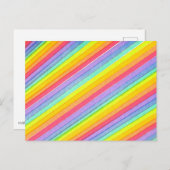 regenboog briefkaart (Voorkant / Achterkant)