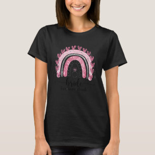 Regenboog Bruid Liefde Eer Koester Ongehuwde Vrouw T-shirt