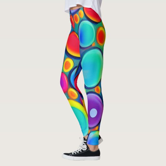 Regenboog Bubbles Leggings (Links)
