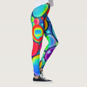 Regenboog Bubbles Leggings (Rechts)