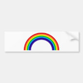 regenboog bumpersticker (Voorkant)