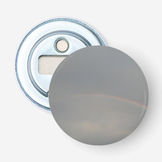 Regenboog Button Flesopener (Voorkant)