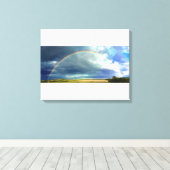 Regenboog Canvas Afdruk (Insitu (Houten vloer))