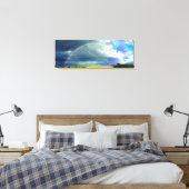 Regenboog Canvas Afdruk (Insitu (Slaapkamer))