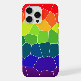 Regenboog COOL Patroon iPhone 15 Pro Max Hoesje