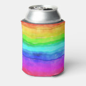 Regenboog coozie (Blikje Achterkant)