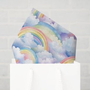 Regenboog Decoupage Tissuepapier