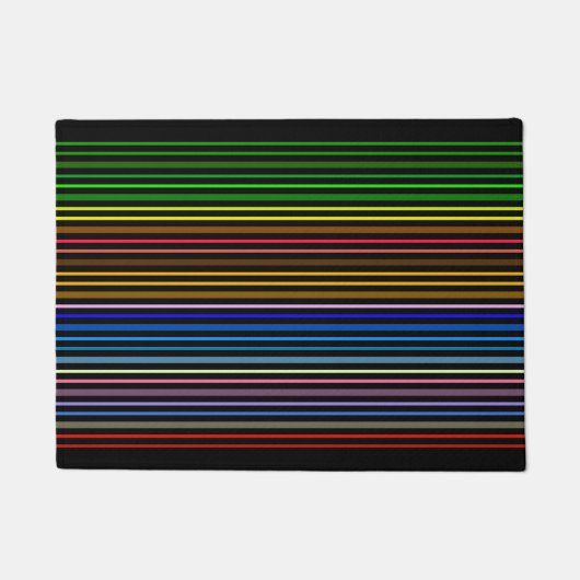 Regenboog Deurmat (Voorkant)
