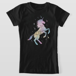 Regenboog Dier Fee Eenhoorn Liefhebber Meisjes Cad T-shirt