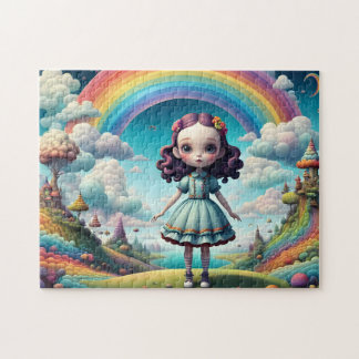 Regenboog Dromen Puzzel - Jigsaw Legpuzzel