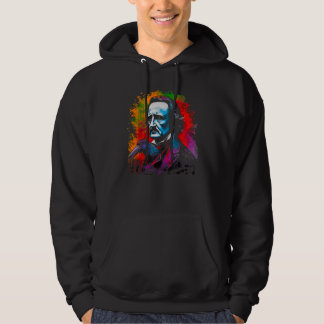 Regenboog Edgar Allan Poe Hoodie