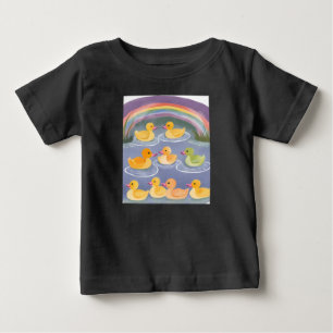 Regenboog eenden vijver