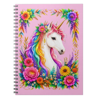 Regenboog Eenhoorn Fantasie Magisch Notitieboek