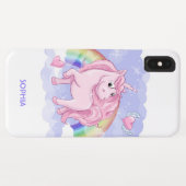 Regenboog Eenhoorn Persoonlijke Naam Case-Mate iPhone Case (Achterkant (horizontaal))