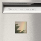 Regenboog en Bomen Magneet (Insitu (Vaatwasser))