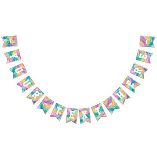 Regenboog en Gouden Banier Vlaggetjes