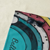 Regenboog en Hond Strandlaken (In situ)