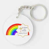 Regenboog en sleutelhanger (Achterkant)