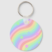 Regenboog en sterren sleutelhanger (Achterkant)