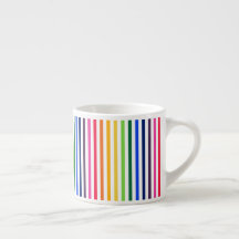 Regenboog en witte strepen