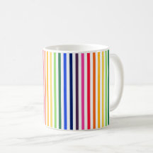 Regenboog en witte strepen