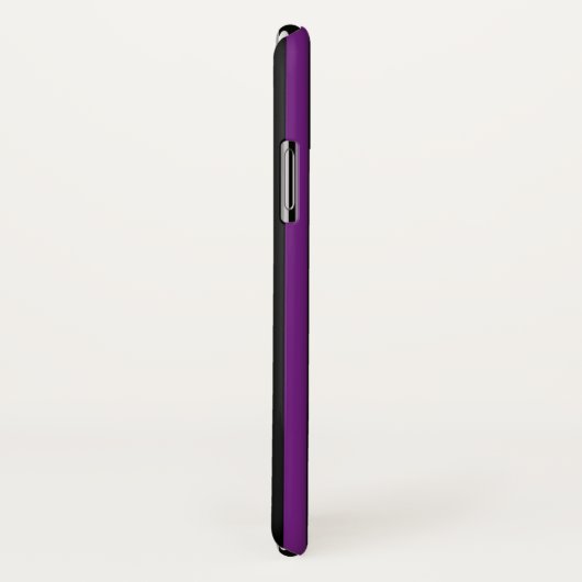 Regenboog en zwarte strepen Case-Mate iPhone case (Achterkant / rechts)