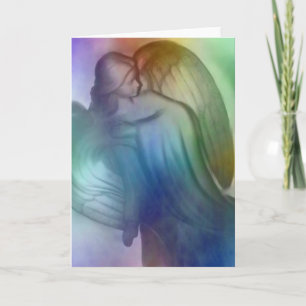 Regenboog Engel Wenskaart Kaart