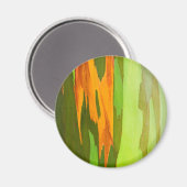 Regenboog Eucalyptusschors, Hawaii Magneet (Voorkant / Achterkant)